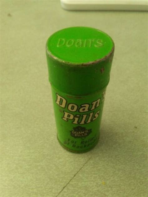 doan s pills ebay metal box|Doan's Pills Medicine Tin Metal Can Container, Vintage 1950s.